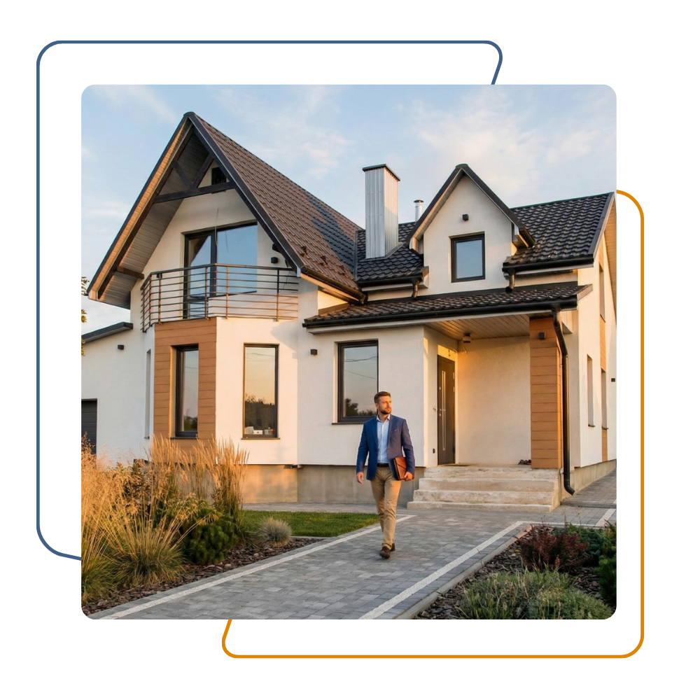 Homeowner evaluating mortgage refinance options