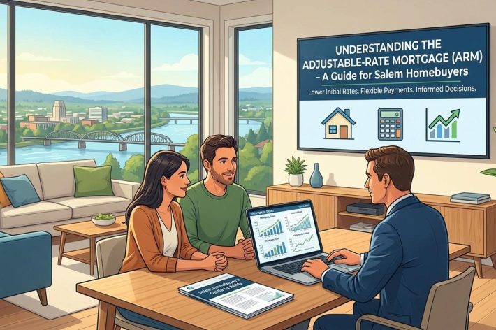 Create a professional hero image for this section. Context: Understanding the Adjustable-Rate Mortga