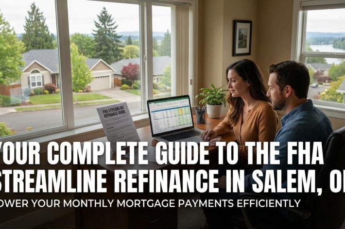 Create a professional hero image for this section. Context: Your Complete Guide to the FHA Streamlin